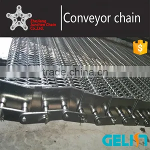 Chain Type 304 Stainless Steel Conveyor Belt Link Wire Mesh Roller Chain Drive Mesh thumbnail-1