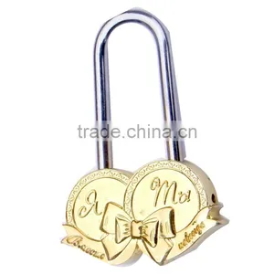 Heart Shape Zinc Alloy Padlock thumbnail-1