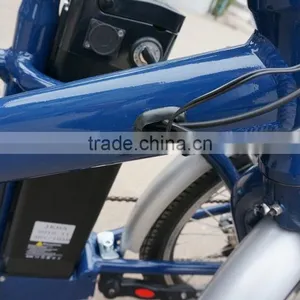 36V 250W CE Mini Foldable Aluminum Alloy Suspension Fork Electric Folding Bike thumbnail-4
