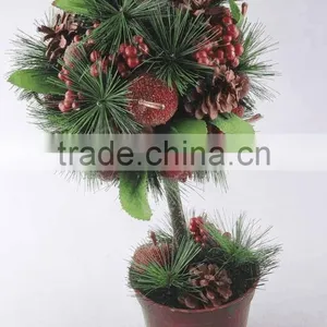 2015 NEW ARTIFICIAL CHRISTMAS TREE POT PLANT DECORATION thumbnail-1