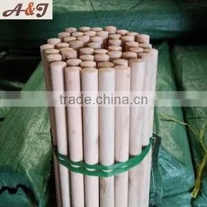 Best Quality Natural Wooden Broom Stick With Italian Thread thumbnail-1