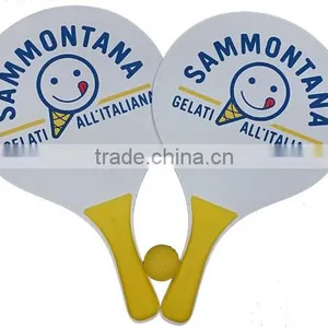 Hot Selling Wooden Beach Tennis Racket With CE Certificate thumbnail-1