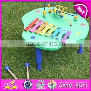 Самый популярный многофункциональный деревянный музыкальный детский игрушка WJ276448 thumbnail-5
