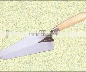 Carbon Steel Bricklaying Trowel With Wooden Handle thumbnail-1
