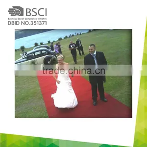 Factory Hot Sale Decorative White Wedding Runner Carpet Mat Exhibition Carpet thumbnail-4