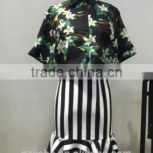 NEW Fashion Casual High Waisted Skirt Women Fishtail Skirt thumbnail-1