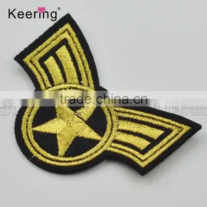 Factory Wholesale New Design Pretty Military Chapter Embroidery Patch Fabric Craft WEFA-005 thumbnail-2