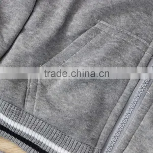 2016 Latest Design Sweatshirt Knitted Fleece Set Boy Hoodies thumbnail-4