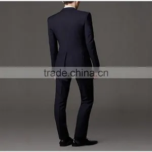 Italian Wool Suit Fabric for Mens Tuxedo Suits,tuxedo for Business and Wedding Suit for Groom thumbnail-5
