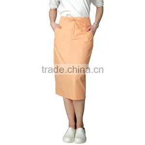 Mid-Calf Length Drawstring Skirt thumbnail-1