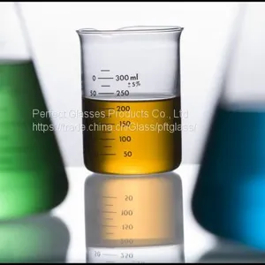 Graduated Glass Beaker Lab Glassware Customized Lab Glass Test Beaker for Laboratory thumbnail-2