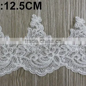 2017 Hot Sale & High Quality Lace Border Sarees for Wholesales thumbnail-2