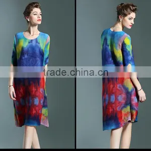 Fancy Wash Printed Women Camo Draped Dresses thumbnail-6