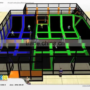 Professional Manufacturer of Trampoline Park thumbnail-1