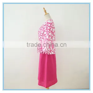 Wholesale 3 Pcs Skirt Set Embroidery Cutwork Womens Suits thumbnail-2