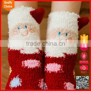 Wholesale China Custom Knitted Winter Funny Christmas Sock thumbnail-3
