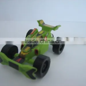 3D Plastic Race Car Keychain Keyring thumbnail-1