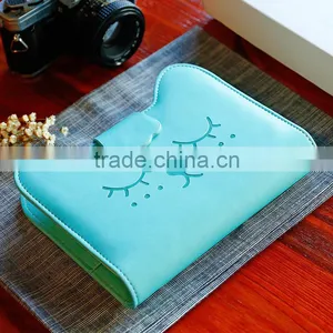 48K PU Cover Planner 6 Holes Loose Leaf Binder Clip Organizer Customizable Debossed/embossed Logo Animal Shape Hadbag Notebook thumbnail-2