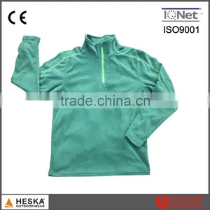 Custom Mens Outdoor Coat Blank Light Cheap Sweat Fleece Jacket thumbnail-5