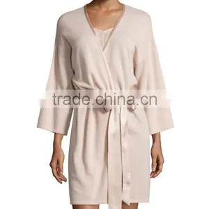 Short With Silk Women Sweater Robe Pure Cashmere Directly Sale thumbnail-3