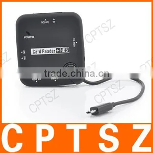 Manufacturers Wholesale Multi-function Mobile Phone OTG Card Reader Combo HUB 7in-1 Multi-function Hub thumbnail-3