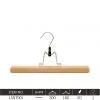Wooden Pants Hanger LSNT001 thumbnail-1
