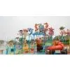 OEM Split Rock Water Park Equipment Safety , Durable Playground Equipment For Parks thumbnail-1