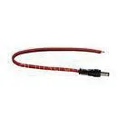 2.1mm Male Plug DC CCTV Power Connector For Security Camera , Copper and PVC thumbnail-1