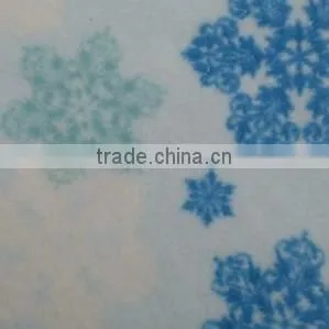 Snowflake Shaped Polyester Printing Coral Fleece thumbnail-1