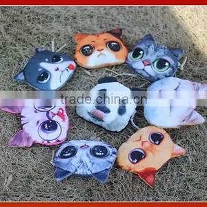 Woman 3D Printed Animal Face Wallet Animal Print Wallets For Woman Custom Printed Wallets New Design thumbnail-1