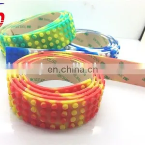 Hot Selling Adhesive Nimu Loops Silicone Legoes Toy Brick Tape, Building Block Rolling Strap thumbnail-5