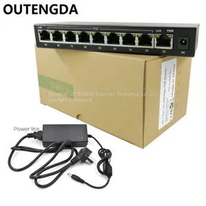 8+1 Ports 10/100M POE Switch 12~15~24V Poe Network Switch With 8 Poe Ports 1 Uplink for Wireless AP, IP Cameras Etc thumbnail-5