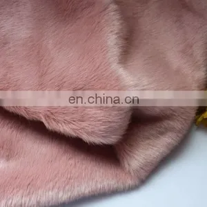 Wholesale 100% Polyester Made Faux Rabbit Fur Fabric thumbnail-3