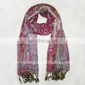 Rayon Pashimina Shawls thumbnail-1