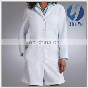 Hospital White Design Lab Coat Women thumbnail-2