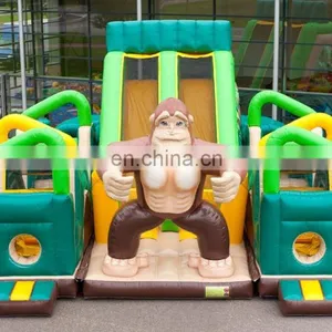 Inflatable Obstacle Course, Inflatable Water Obstacle Course for Sale, Indoor Obstacle Course Slide for Adults thumbnail-4