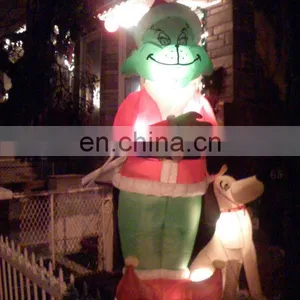 Inflatable Christmas Grinch for Sale thumbnail-1