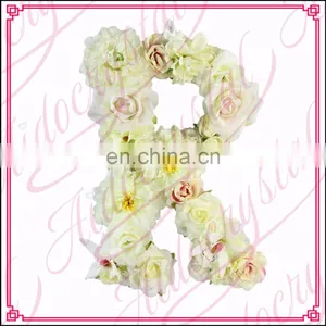 Aidocrystal Wedding Decorative Flower Alphabet Letters Wholesale Floral Letters thumbnail-1