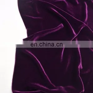 Hotselling Elegant Plain Color Dye Silk Velvet thumbnail-2