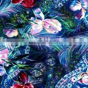 Polyester 68*68D 90g/m Polyester Taffeta Lining Fabric Textile Digital Printed Polyester Fabric Textile thumbnail-1