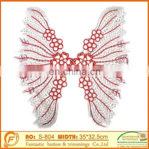 Butterfly Shape Lace Collar for Sew on Women Dressing Clothings thumbnail-1