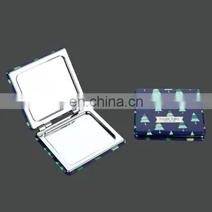 Personalized PU Leather Cosmetic Mirror thumbnail-1
