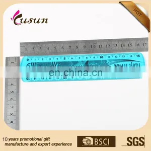 Fashion Design Promotional Logo Customized 15cm Straight Custom Plastic Ruler thumbnail-4