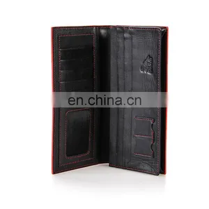 New Promotional Good Quality Human Genuine Leather Wallet Men With Logo thumbnail-4