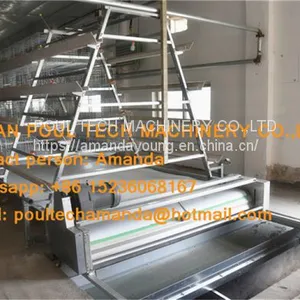 Cameroon Poultry Farm A Frame Automatic Small Chicken Cage & Pullet Coop With Nipple Drinker & Drop Cup in Chicken Shed thumbnail-3