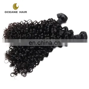 New Style Durable Natural Hotsale Peruvian Deep Curly Wavy Remy Hair thumbnail-4