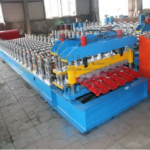 Fully Automatic PPGI Glazed Steel Tile Machine Produced By Zhiye thumbnail-5