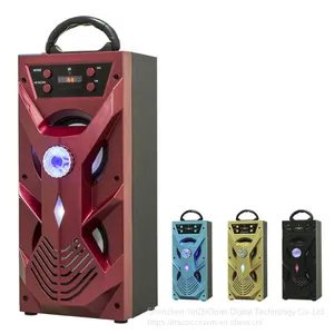 2018 Trending Led Light High Quality Outdoor Blue Tooth Speaker With Karaoke Function and Remote Control thumbnail-4