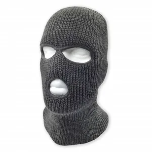 Custom Wholesale Balaclava Face Protection Outdoor 3 Hole Face Ski Mask w Flap thumbnail-3