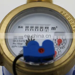 Chinese Manufacturer Reed Switch Pulse Output Flow Water Meter Water Meter Class B thumbnail-3